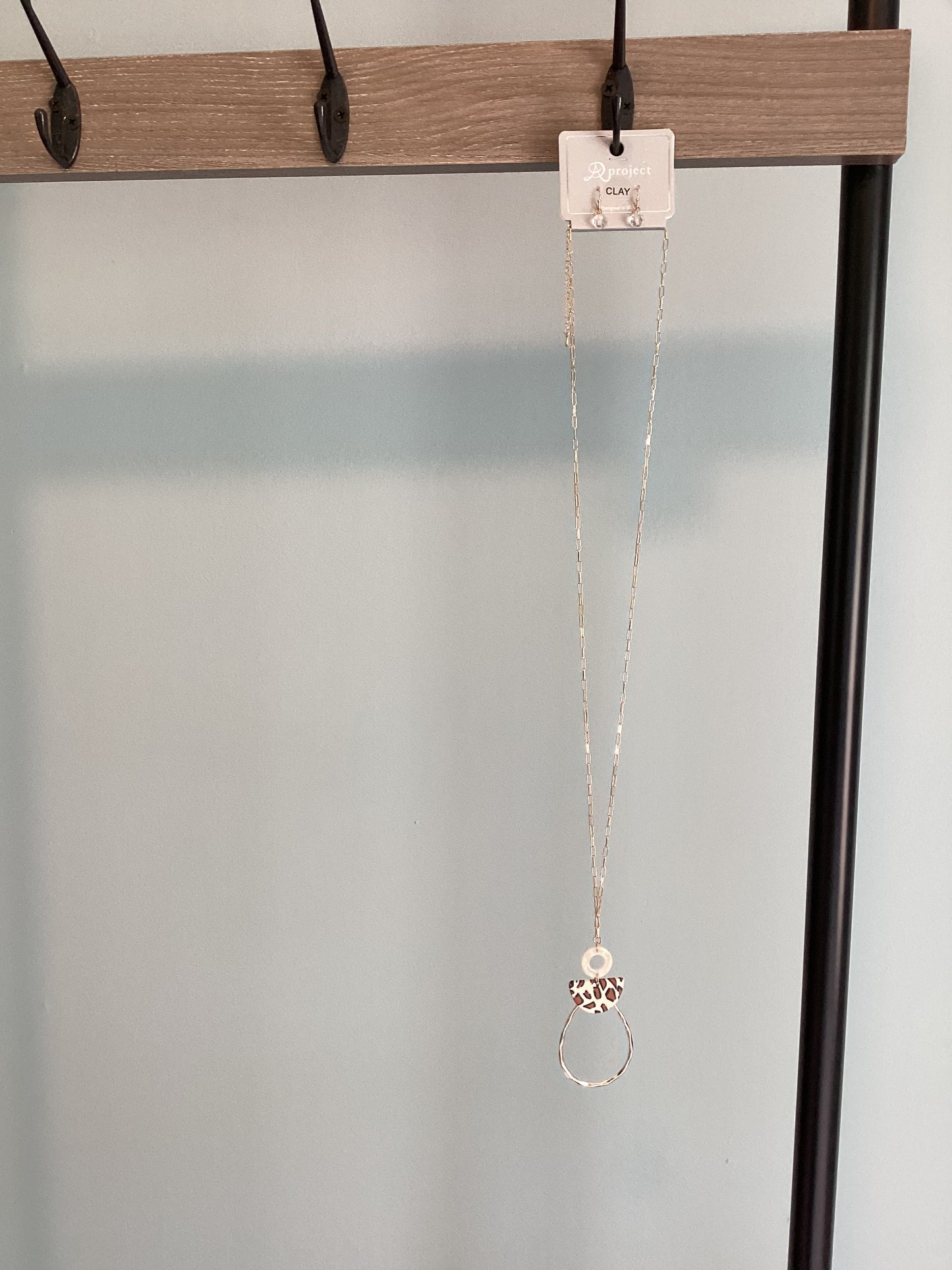 Long Necklace Earring Set