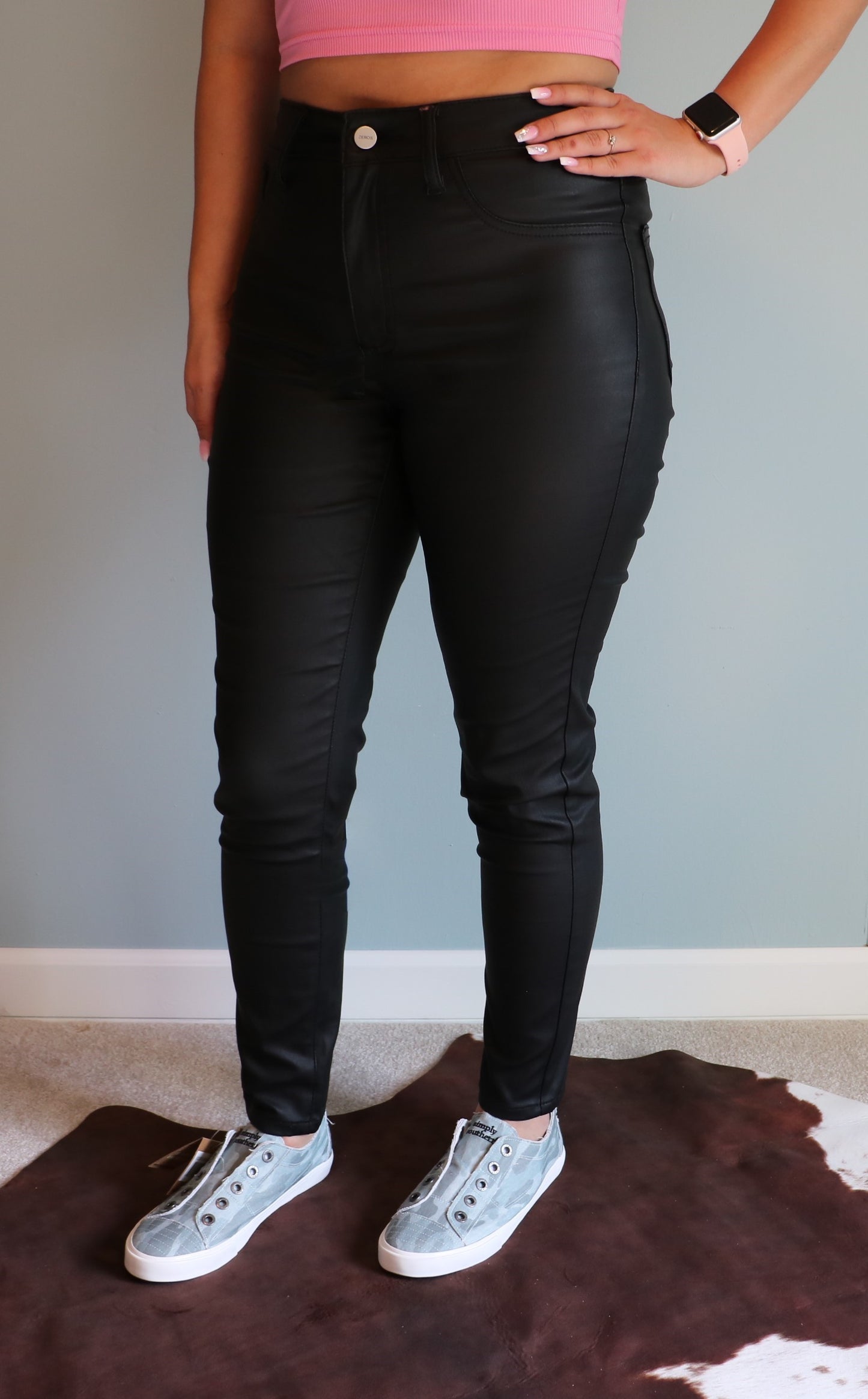High Rise Skinny Pants