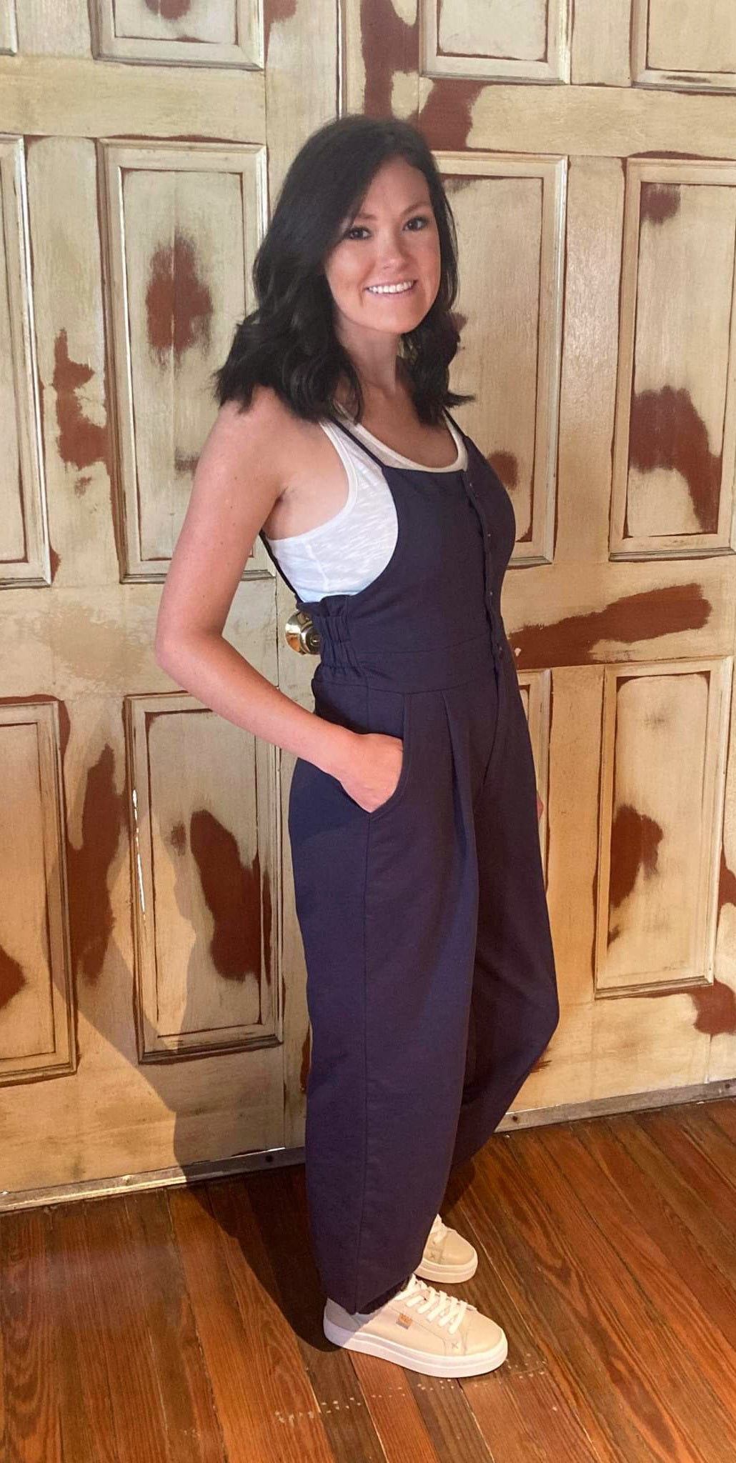 Woven Outing Jumpsuit