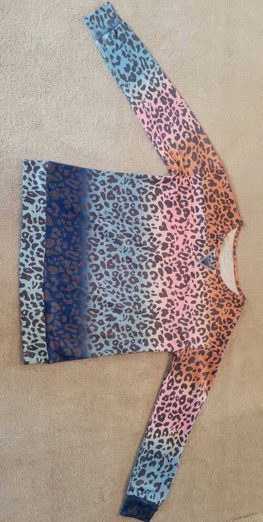 Colorful Leopard Long Sleeve