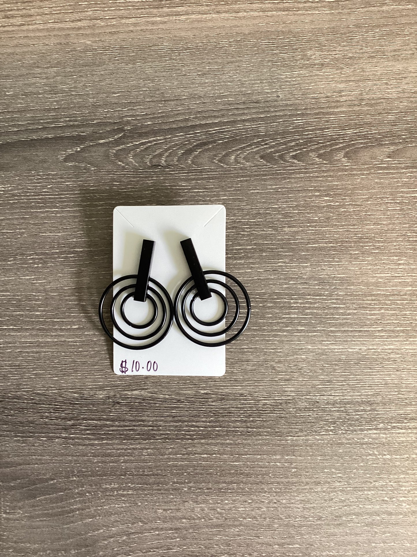 Triple Circle Earrings