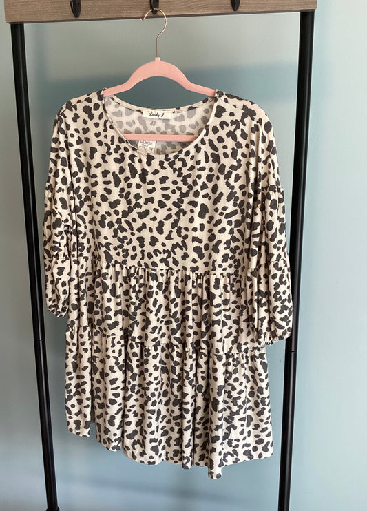 Printed Tunic Top