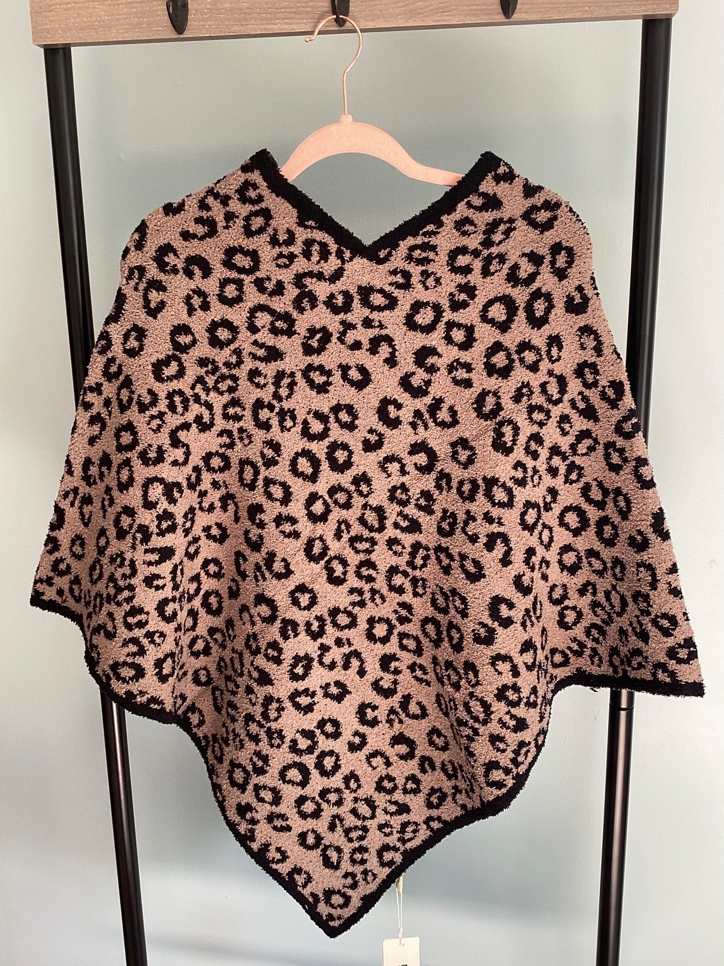 Leopard Poncho