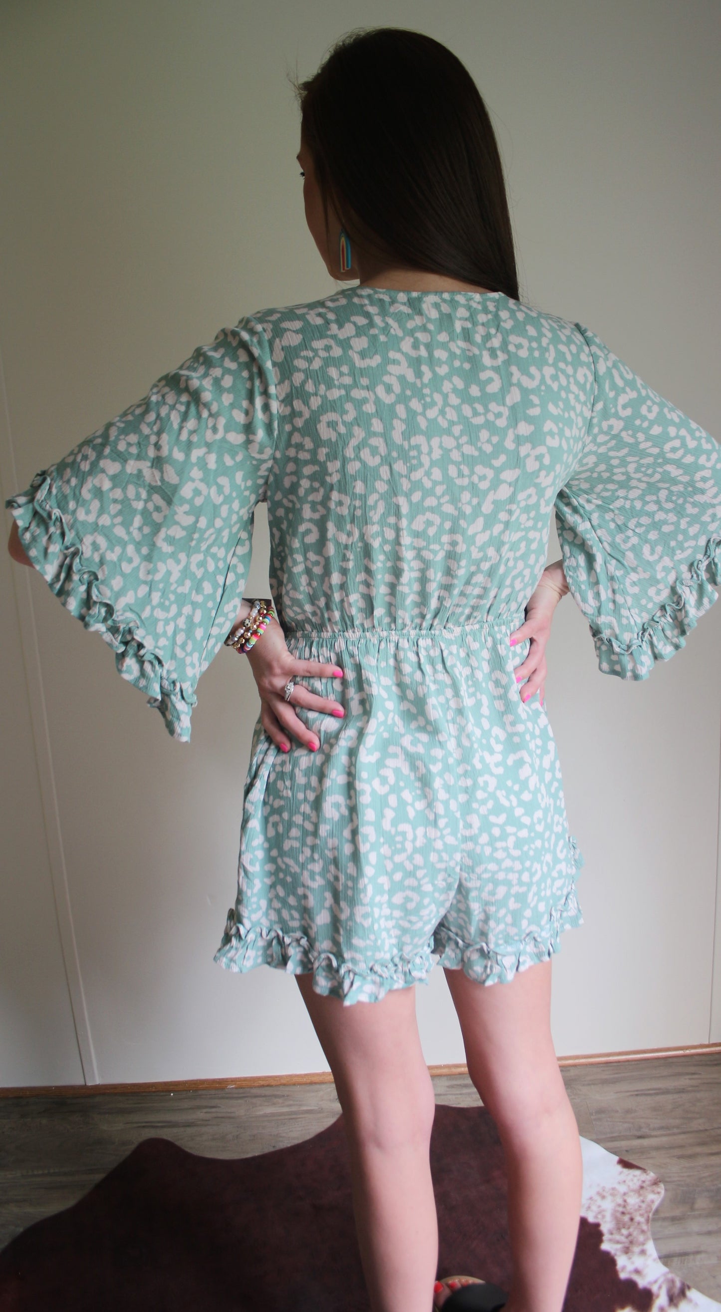 Leopard Romper