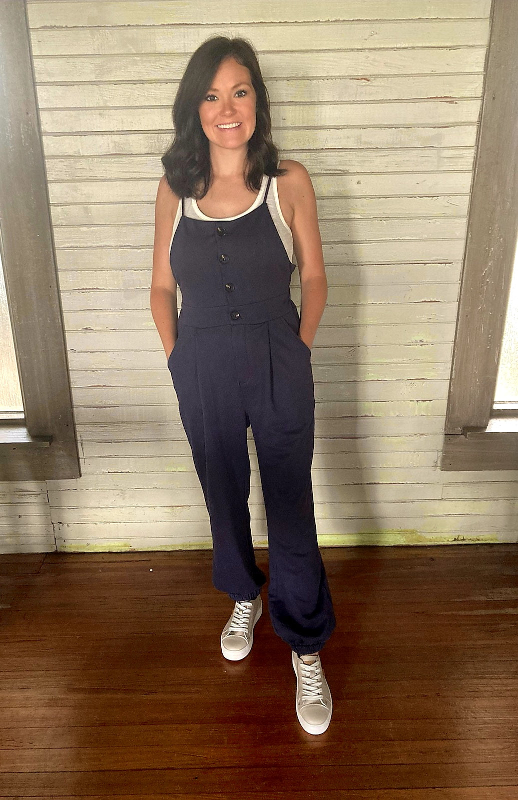 Woven Outing Jumpsuit